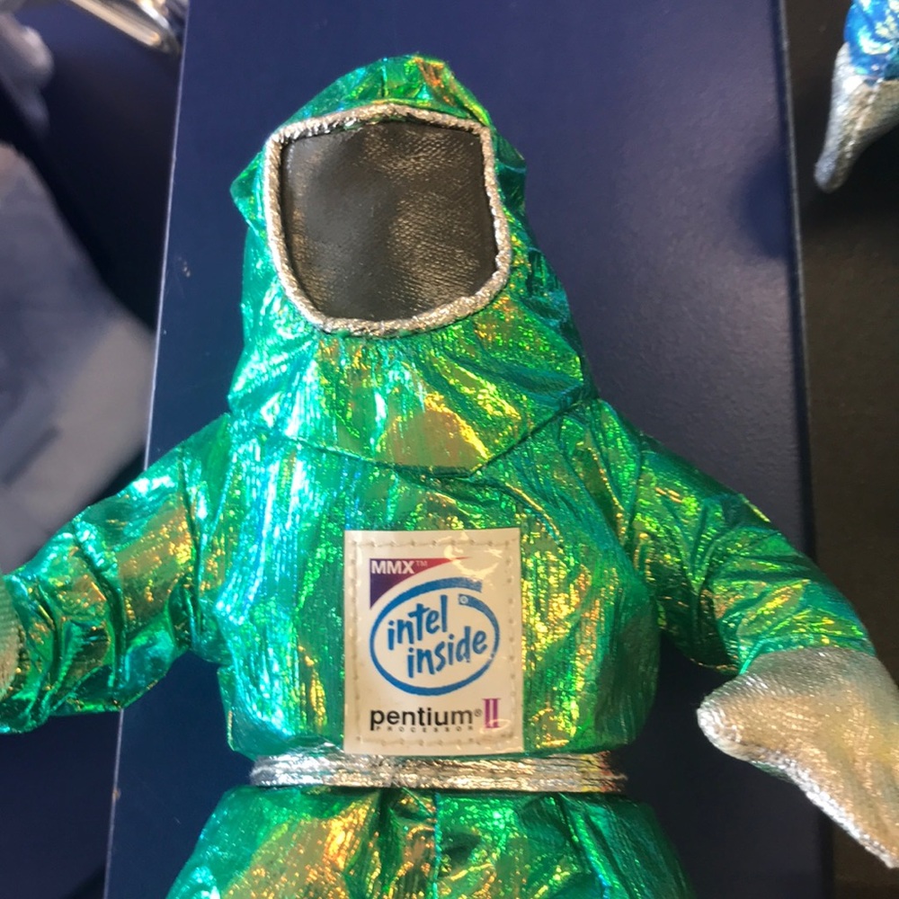 Vintage intel bunny man